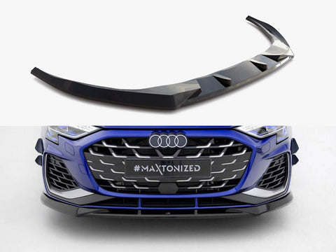 Audi - A3 S Line Sedan / S3 Sedan 8Y Facelift: Maxton Front Splitter V1