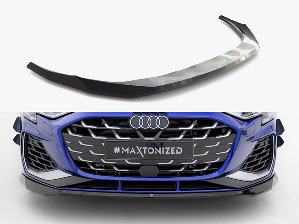 Audi - A3 S Line Sedan / S3 Sedan 8Y Facelift: Maxton Front Splitter V2