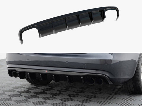 Audi - A4 B8 Facelift (Version with dual exhausts on both sides): Maxton Rear Diffuser