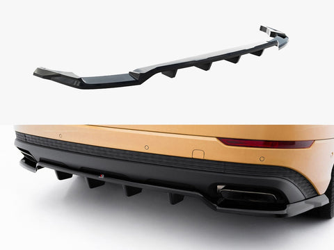 Audi - Q8 MK1 Facelift: Maxton Rear Splitter (Vertical Bars)