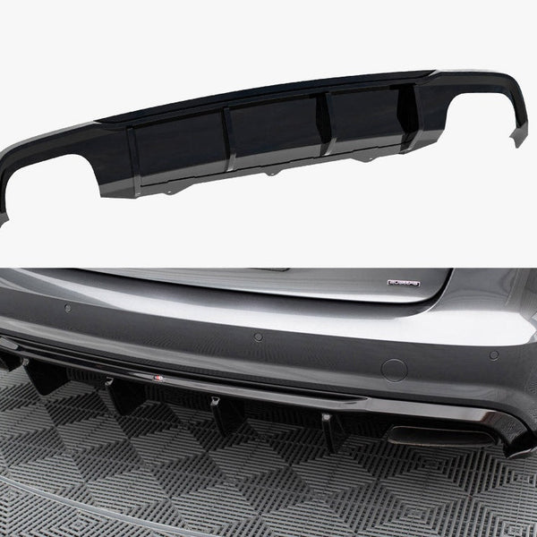 Audi - A6 / A6 C7 S Line / S6 C7 Facelift: Maxton Rear Diffuser V2