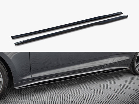 Audi - S5 Coupe / A5 S Line Coupe F5 Facelift: Maxton Side Skirts