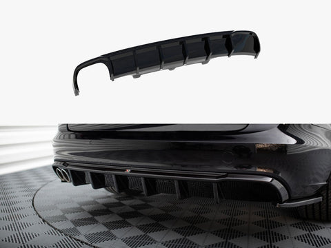 Audi - A6 Sedan / Avant C7 (Single side dual exhaust version): Maxton Rear Diffuser