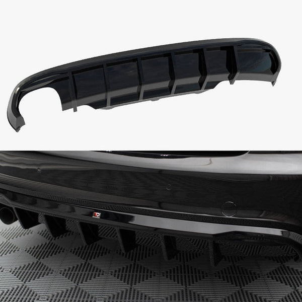 Audi - S5 / A5 S Line Coupe / Cabrio 8T (Single side dual exhaust version): Maxton Rear Diffuser