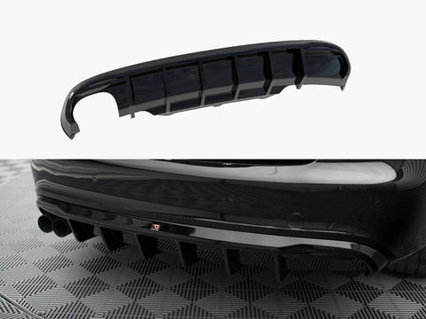 Audi - S5 / A5 S Line Coupe / Cabrio 8T (Single side dual exhaust version): Maxton Rear Diffuser
