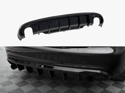Audi - S5 / A5 S Line Coupe / Cabrio 8T (Version with single exhausts on both sides): Maxton Rear Diffuser