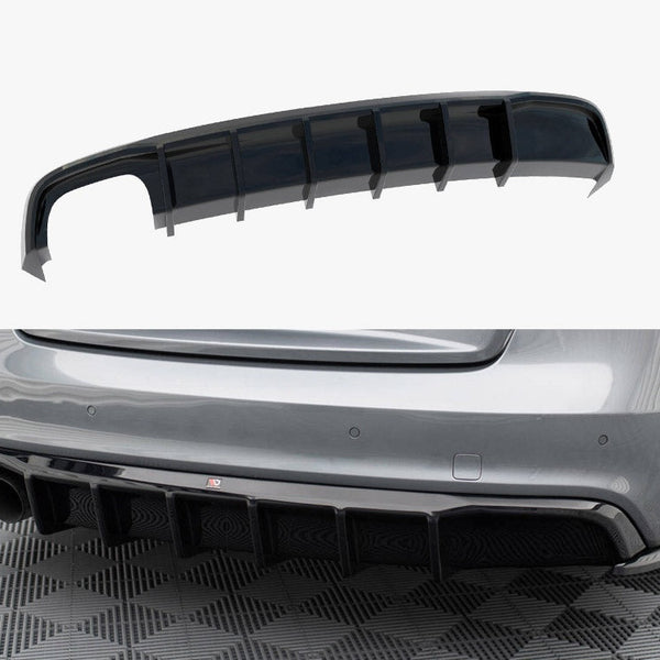 Audi - S5 / A5 S Line 8T Facelift (Single side dual exhaust version): Maxton Rear Diffuser