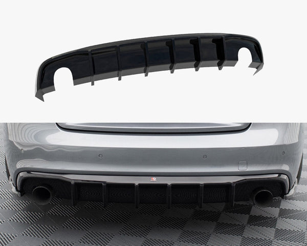 Audi - S5 / A5 S Line 8T Facelift (Version with single exhausts on both sides): Maxton Rear Diffuser