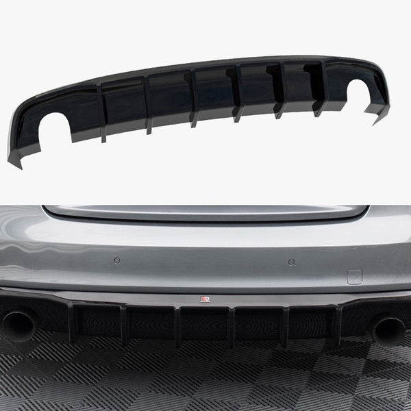 Audi - S5 / A5 S Line 8T Facelift (Version with single exhausts on both sides): Maxton Rear Diffuser