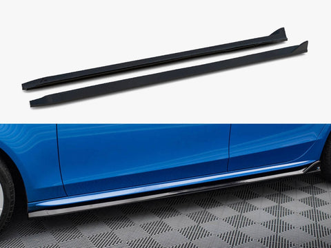 Audi - A4 / A4 S Line / S4 B8: Maxton Side Skirts V4