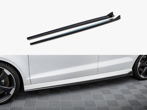 Audi - RS3 Sedan 8V Facelift: Maxton Side Skirts V3