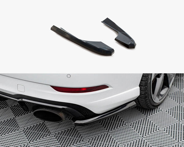 Audi - RS3 Sedan 8V Facelift: Maxton Rear Side Splitters V2