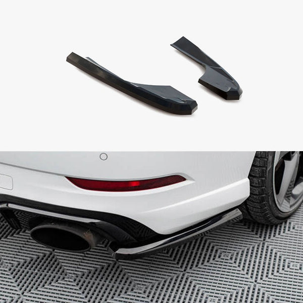 Audi - RS3 Sedan 8V Facelift: Maxton Rear Side Splitters V2