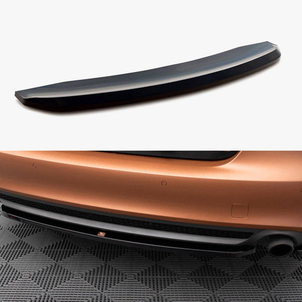 Audi - A7 S Line C7: Maxton Central Rear Splitter