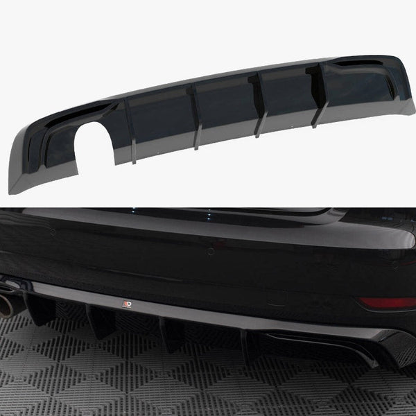 Audi - A3 Sportback 8V Facelift (Version with one exhaust tip on single side): Maxton Rear Diffuser