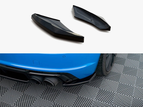Audi - TT S 8S Facelift: Maxton Rear Side Splitters