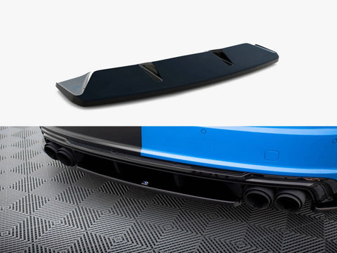 Audi - TT S 8S Facelift: Maxton Central Rear Splitter