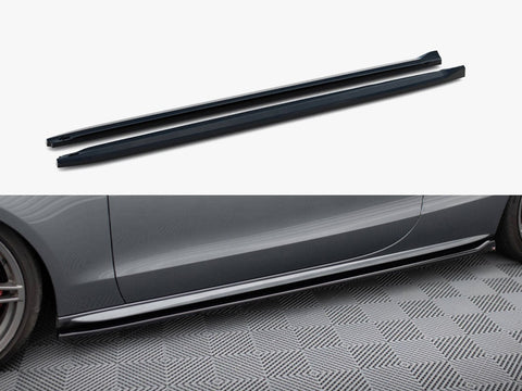 Audi - S5 / A5 S Line Coupe 8T / 8T Facelift: Maxton Side Skirts V2