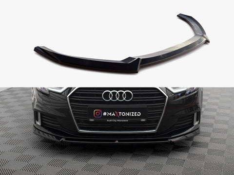 Audi - A3 Sportback 8V Facelift: Maxton Front Splitter V2