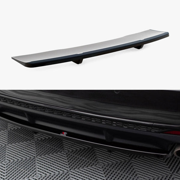 Audi - S4 B9 Facelift: Maxton Central Rear Splitter (Vertical Bars)