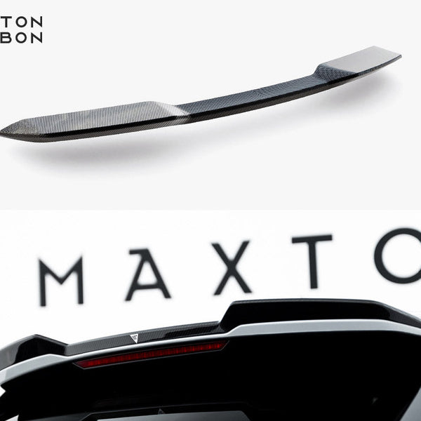 Audi - RSQ8 MK1: Maxton Carbon Fibre Tailgate Spoiler (Upper)