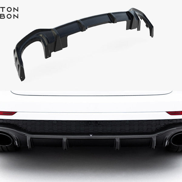 Audi - RSQ8 MK1: Maxton Carbon Fibre Rear Diffuser