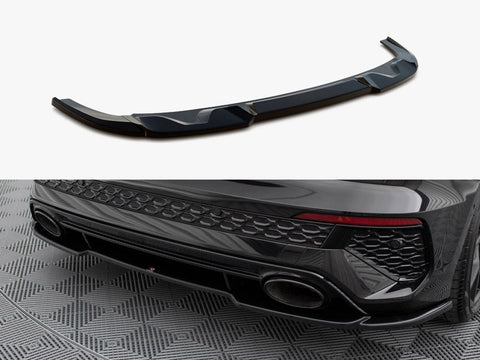 Audi - RS3 Sportback 8Y: Maxton Central Rear Splitter