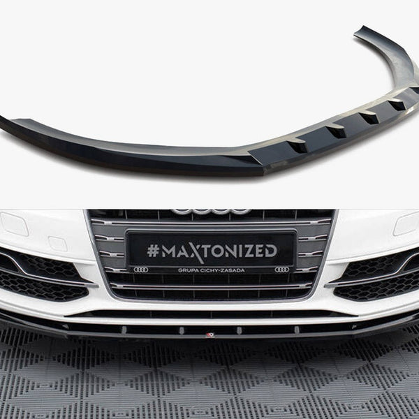 Audi - S3 / A3 S Line Sportback / Hatchback 8V: Maxton Front Splitter V1