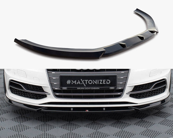Audi - S3 / A3 S Line Sportback / Hatchback 8V: Maxton Front Splitter V2