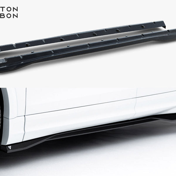 Audi - RSQ8 MK1: Maxton Carbon Fibre Side Skirts