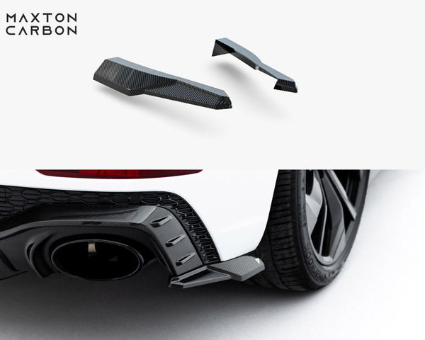Audi - RSQ8 MK1: Maxton Carbon Fibre Rear Side Splitters