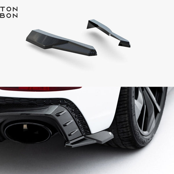 Audi - RSQ8 MK1: Maxton Carbon Fibre Rear Side Splitters