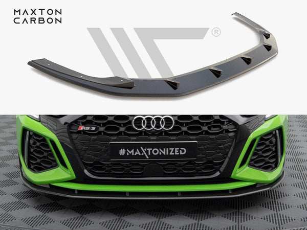 Audi - RS3 Sedan / Sportback 8Y: Maxton Carbon Fibre Front Splitter