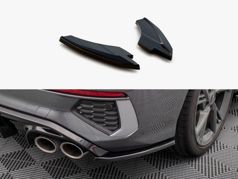 Audi - S3 Sedan 8Y: Maxton Rear Side Splitters V2