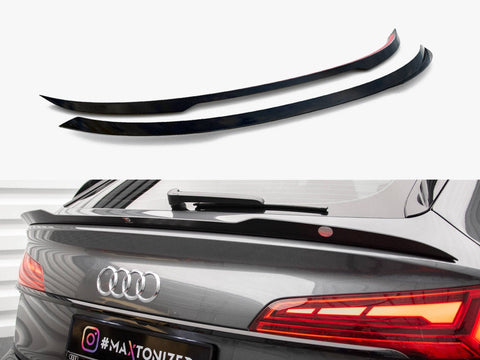 Audi - SQ5 / Q5 S Line Sportback MK2 Facelift: Maxton Lower Spoiler