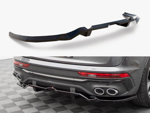 Audi - SQ5 / Q5 S Line Sportback MK2 Facelift: Maxton Rear Splitter (Vertical Bars)
