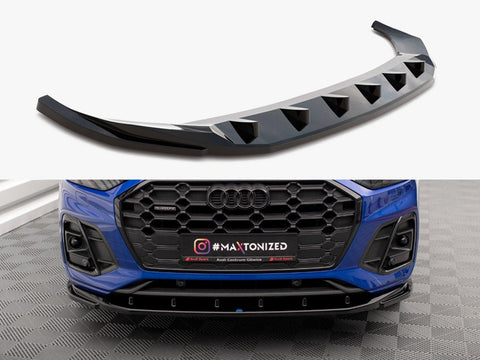 Audi - SQ5 / Q5 S Line SUV / Sportback MK2 Facelift: Maxton Front Splitter V2