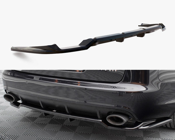 Audi - RS6 Avant C6: Maxton Central Rear Splitter (Vertical Bars)