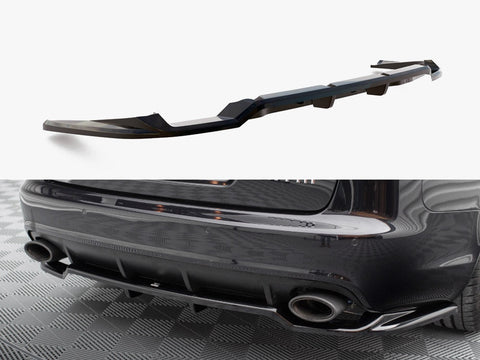 Audi - RS6 Avant C6: Maxton Central Rear Splitter (Vertical Bars)