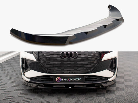 Audi - Q4 e-Tron Sportback MK1: Maxton Front Splitter V1