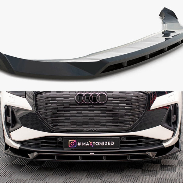 Audi - Q4 e-Tron Sportback MK1: Maxton Front Splitter V2