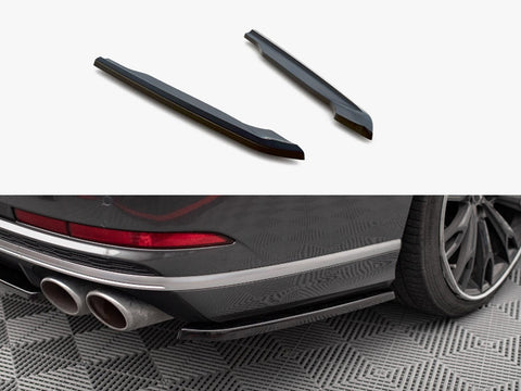 Audi - S8 D5: Maxton Rear Side Splitters V1