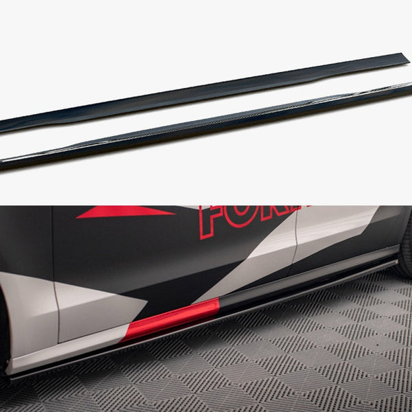 Audi - S8 D4: Maxton Side Skirts V1