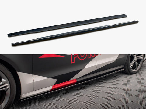Audi - S8 D4: Maxton Side Skirts V1