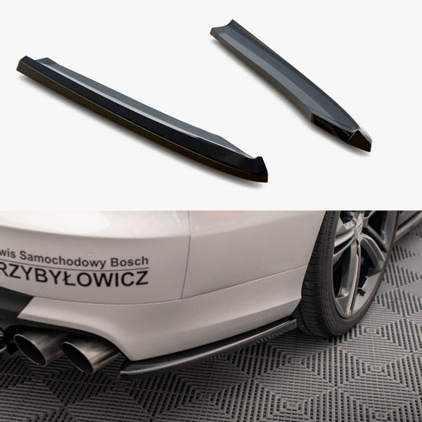 Audi - S8 D4: Maxton Rear Side Splitters