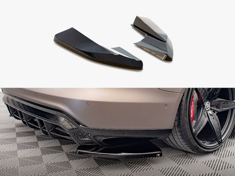 Audi - e-Tron GT / RS GT MK1: Maxton Rear Side Splitters V1