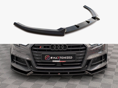 Audi - S3 / A3 S Line Sportback 8V Facelift: Maxton Front Splitter V1
