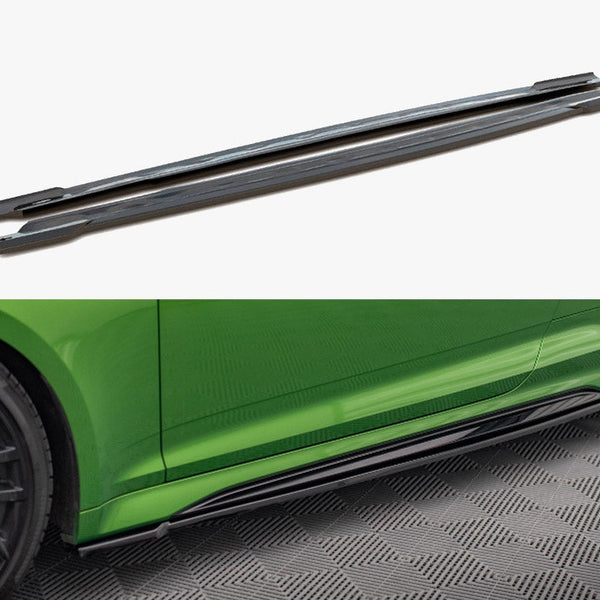 Audi - RS5 Coupe F5 Facelift: Maxton Side Skirts