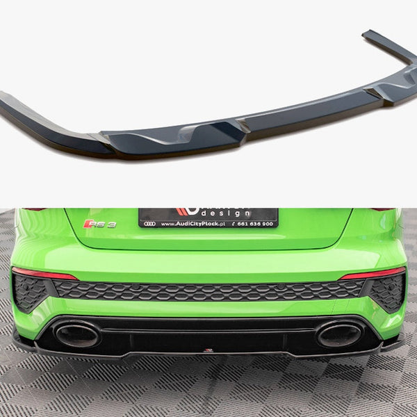 Audi - RS3 Sedan 8Y: Maxton Central Rear Splitter