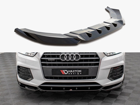 Audi - Q3 Sport 8U Facelift: Maxton Front Splitter V1